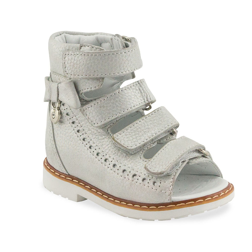 Hero Image for CLUEY LUCY silver orthopaedic high-top sandals